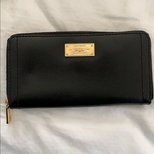 Lauren by Ralph Lauren black continental wallet